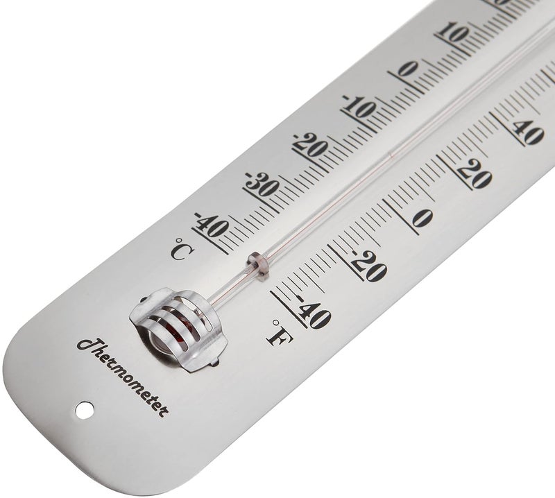 TERMOFLY 12.2 Large Numbers Premium Steel Outdoor/Indoor Thermometer Waterproof Vintage Style Decorative - Image 3
